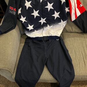 🔥✍️ Autographed Team USA Olympic Basketball Tracksuit Signed by Katie Smith